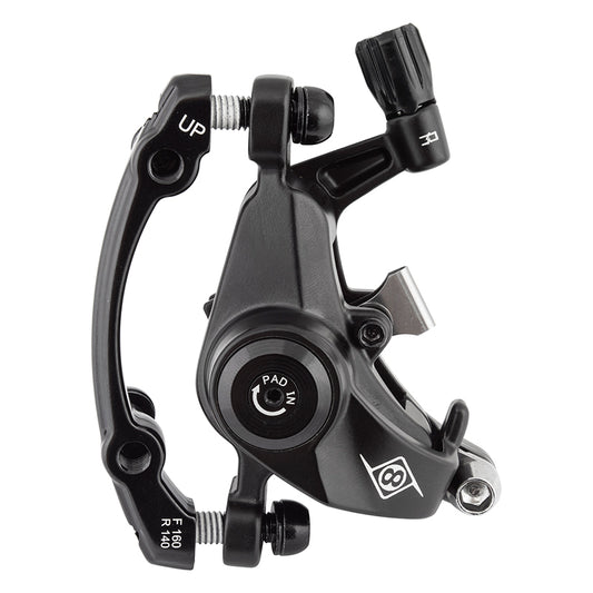 Origin8 Vise II PM Road Mechanical Disc Brake Frt or Rr disc brake Black