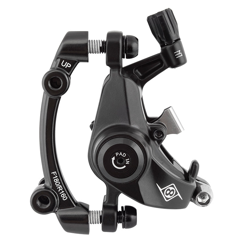 Origin8 Vise II PM MTB Mechanical Disc Brake Frt or Rr disc brake Black