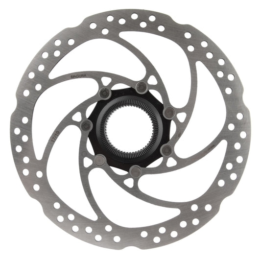 Magura Storm CL Disc Brake Rotor - 180mm Center Lock For Thru-Axle Hub Silver