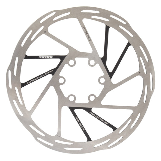 SRAM Paceline Disc Brake Rotor - 160mm 6-Bolt Silver/Black