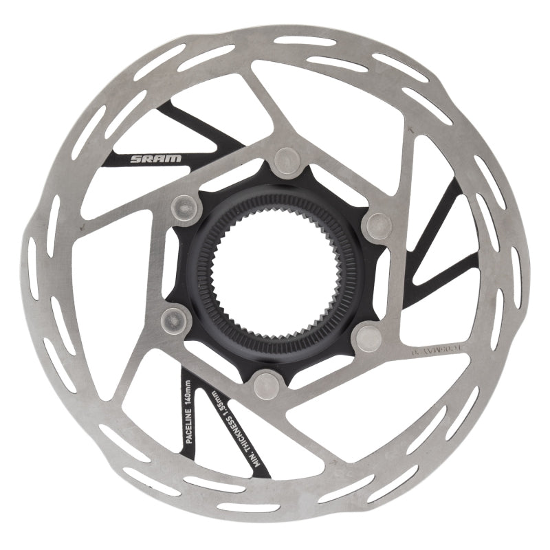 SRAM Paceline Disc Brake Rotor 140mm Center Lock 1.85mm Lockring Sold Separate