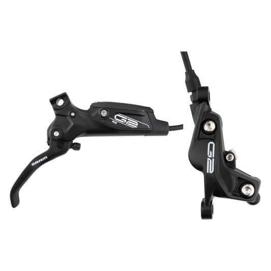 SRAM G2 RS Disc Brake Lever - Front Hydraulic Post Mount Diffusion BLK Anodized A2