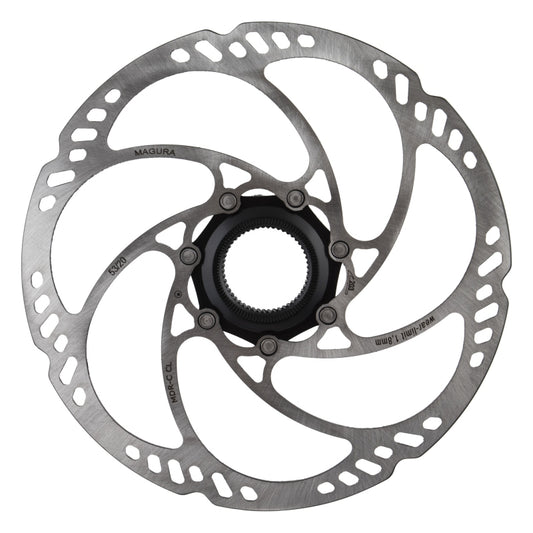 Magura MDR-C CL Disc Brake Rotor - 203mm Center Lock w/Lock Ring Thru Axle eBike Optimized Silver