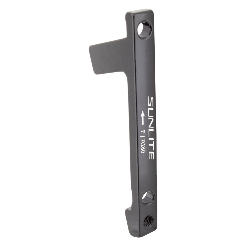 Sunlite Disc Adapter FT/RR 180mm Post Mount Post Mount Black
