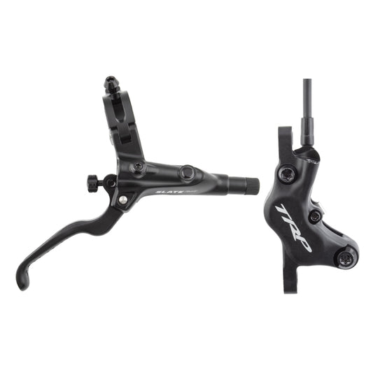 TRP Slate EVO Disc Brake and Lever - Front Hydraulic Post Mount  Black