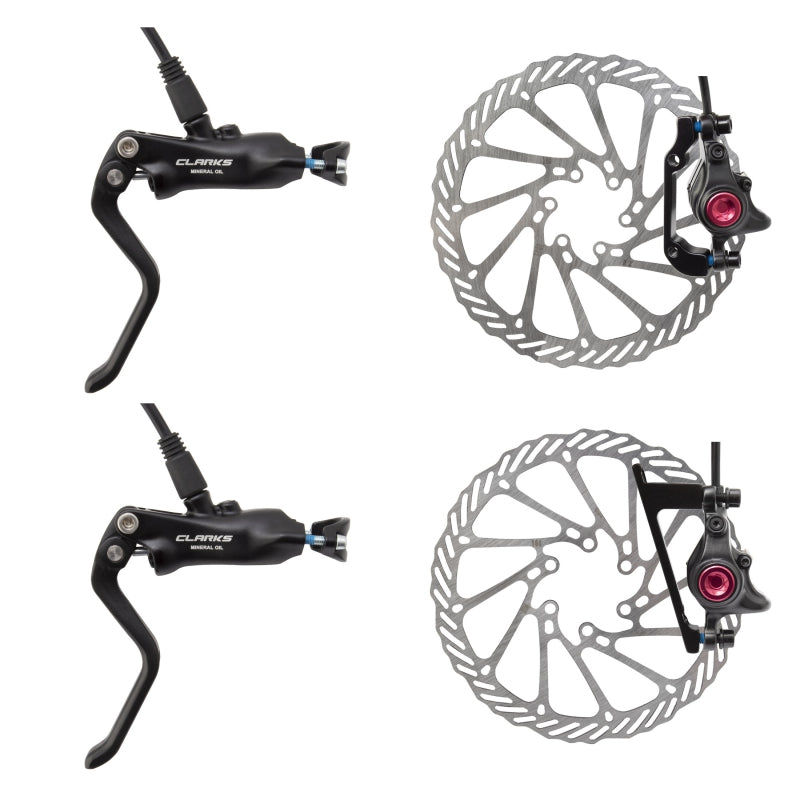 Clarks M3 Hydraulic Disc Brake Pair disc brake Black