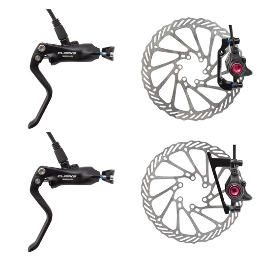 Clarks M3 Hydraulic Disc Brake Pair disc brake Black