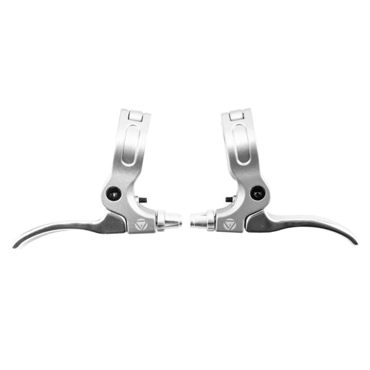 Black ops Hinged 2-Finger Lever Silver Pair 2 Finger