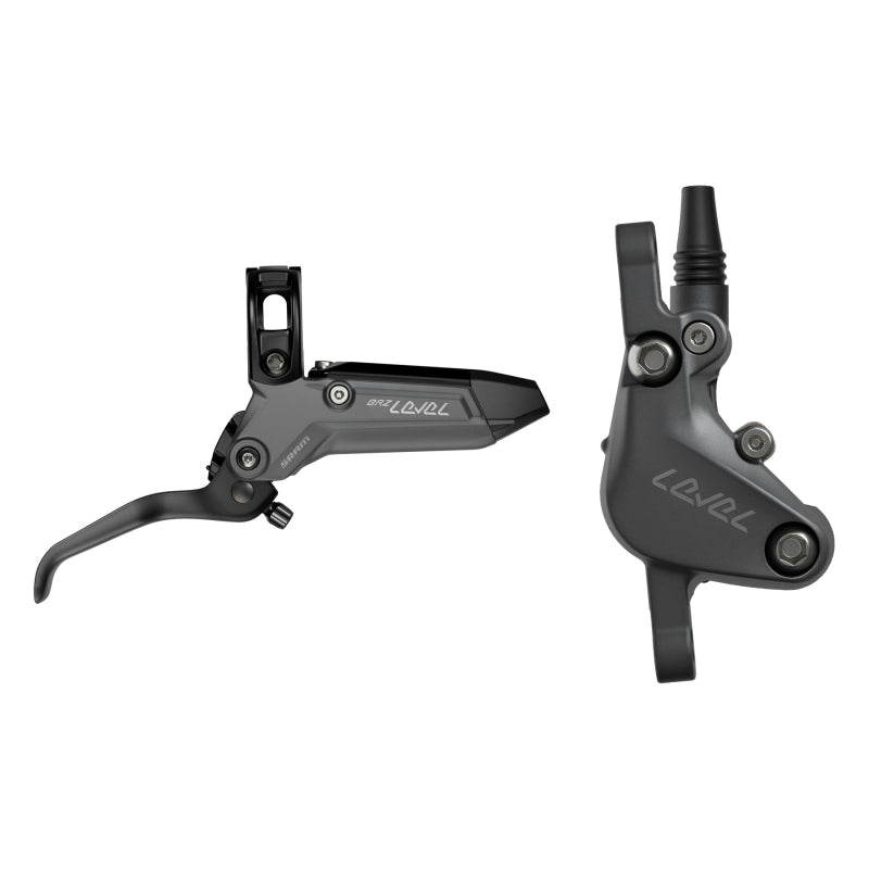 SRAM Level Bronze Stealth Disc Brake Lever - Front Post Mount 2-Piston Aluminum Lever SS Hardware Dark Polar C1