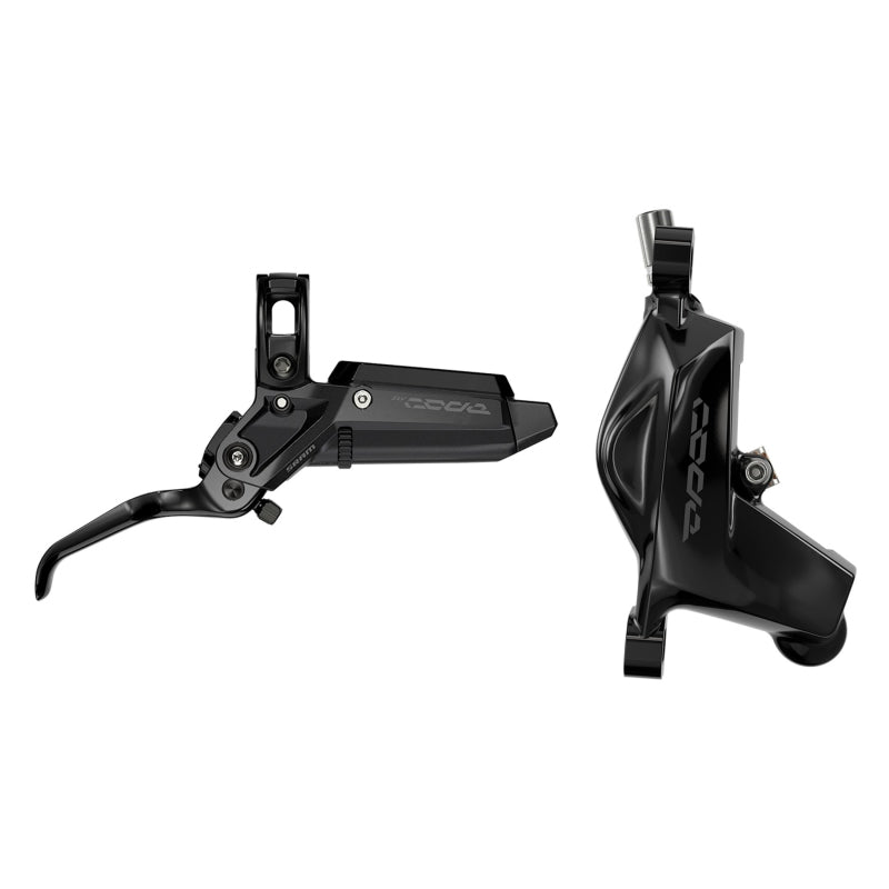 SRAM Code Silver Stealth Disc Brake Lever - Front Post Mount 4-Piston Aluminum Lever SS Hardware BLK C1