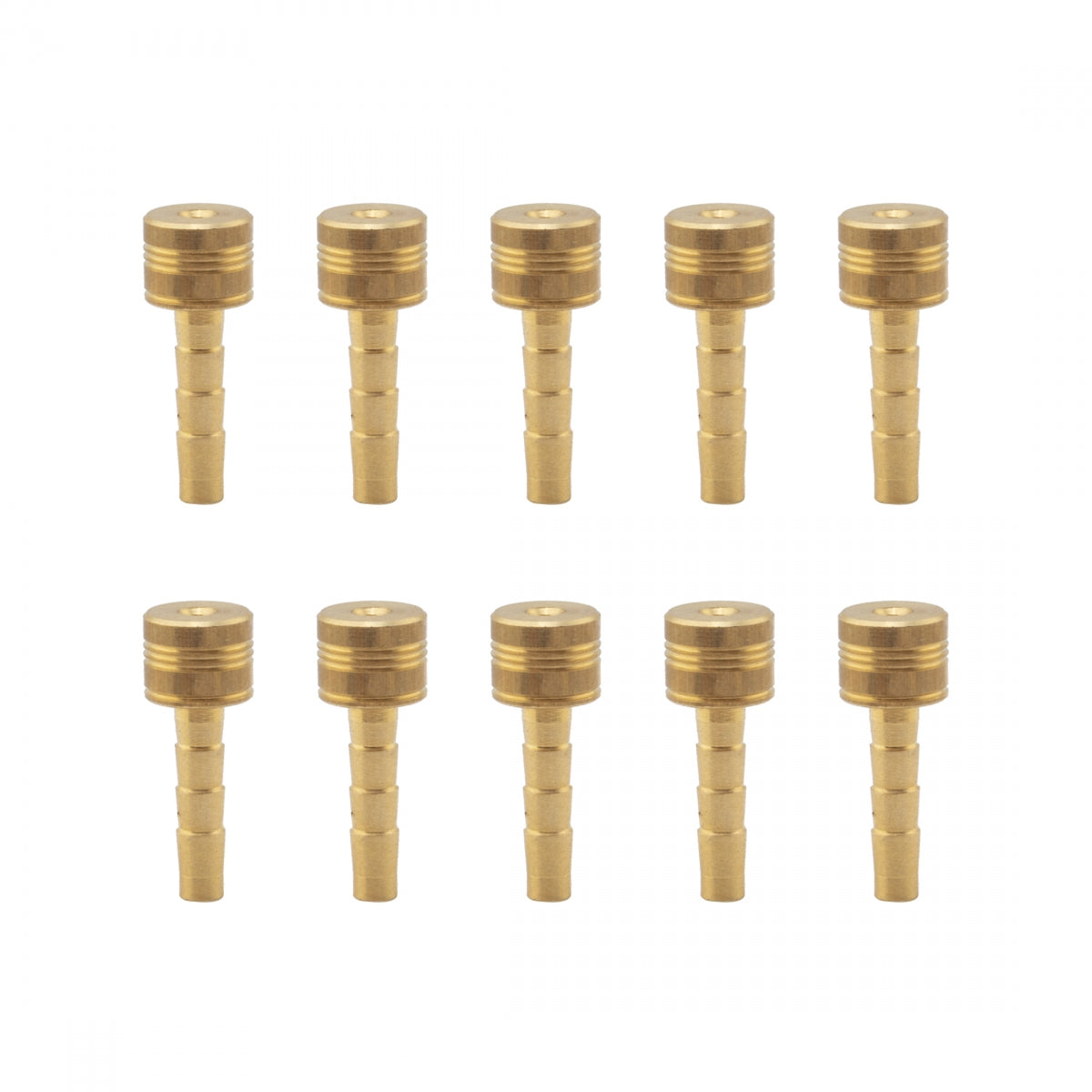 BRAKE DISC SUNLT HOSE FITNG BARB PT10 2.1 BRASS FOR AVID/MAGURA BGof10