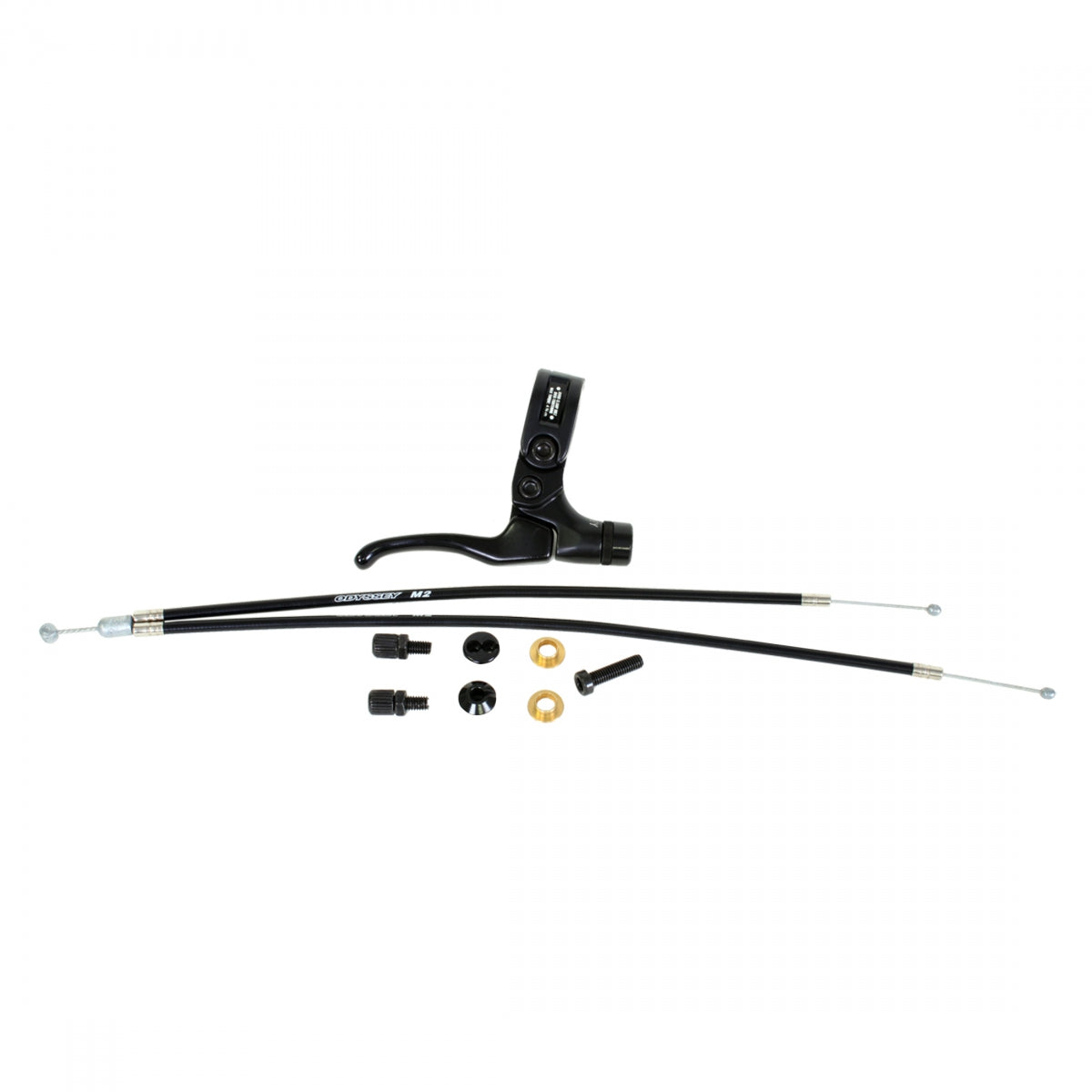 BRAKE LEVER ODY MONO M2 HINGED MEDIUM BK