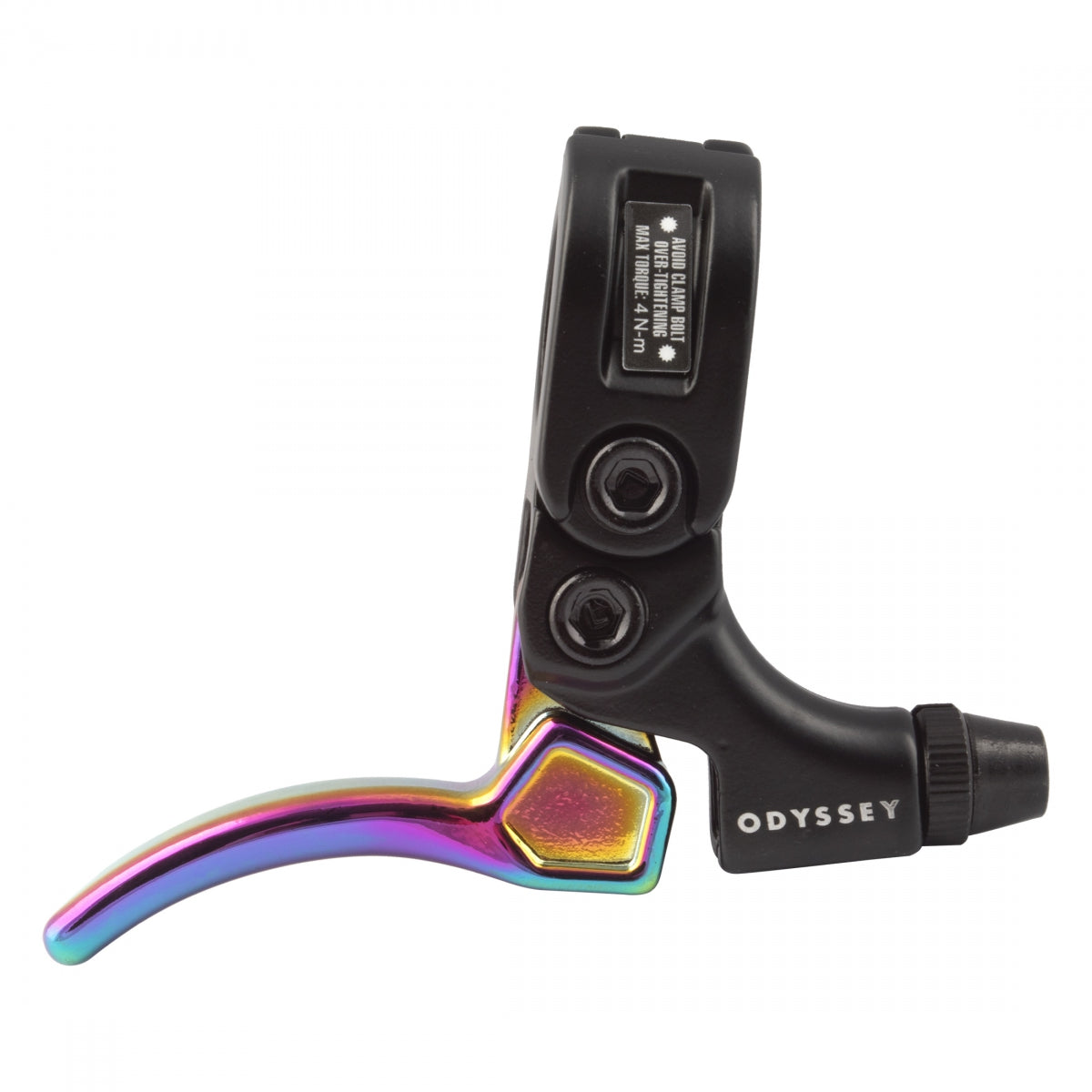 BRAKE LEVER ODY MONO HINGED SHORT RH OILSLICK