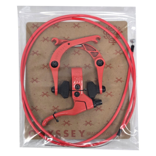 Odyssey Springfield U-Brake and Lever Kit - Fire Engine Red