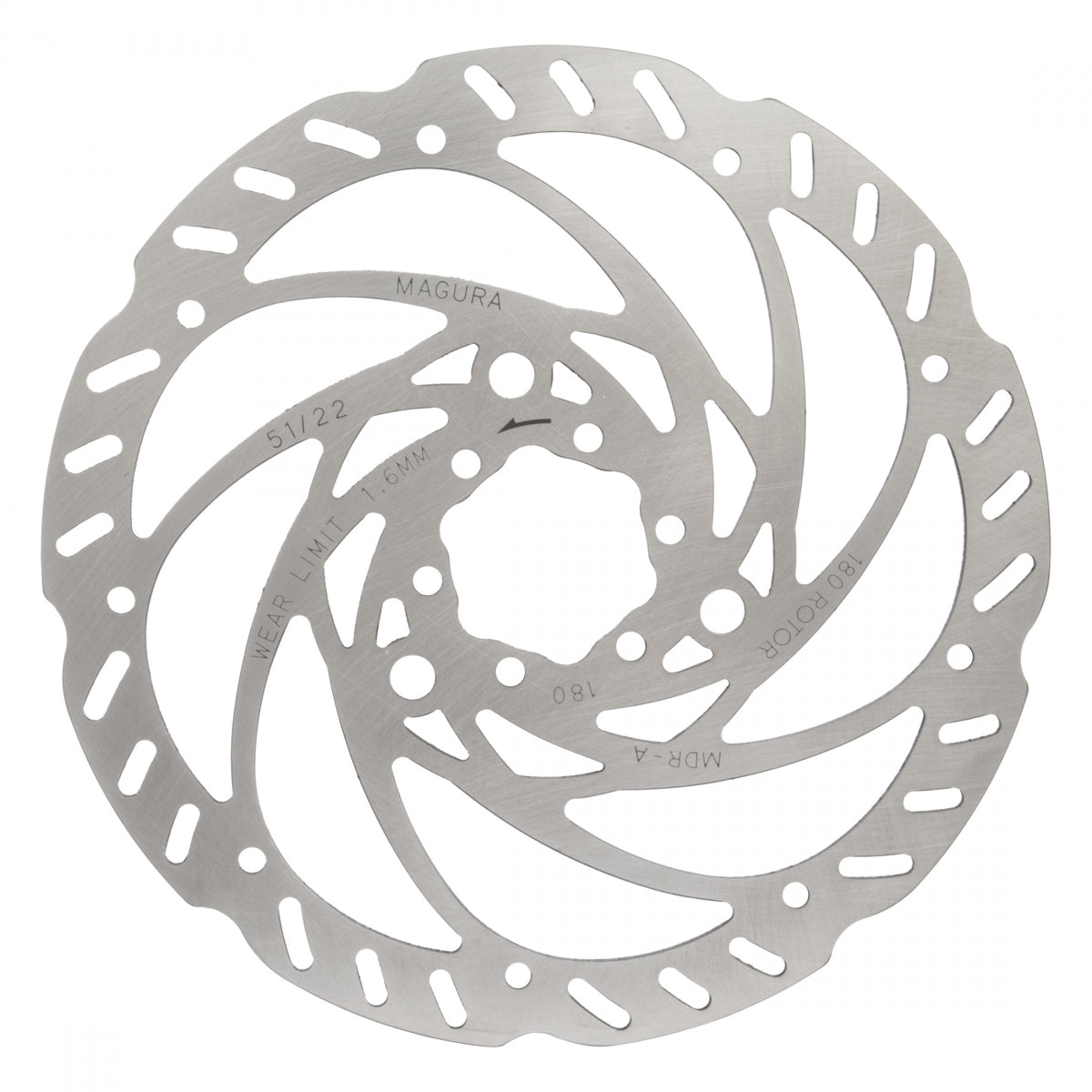 BRAKE PART MAG DISC ROTOR MDR-A 180 6B SL