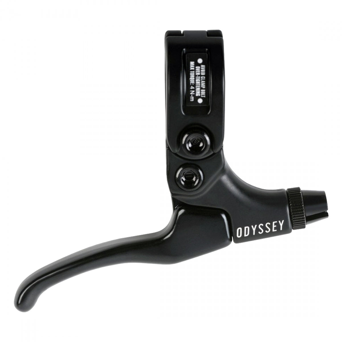 BRAKE LEVER ODY MONO HINGED MED LH BK
