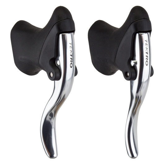 Tektro RL520A Linear Pull Levers Black/Silver Pair