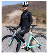 【ROAD TO SKY】by ROCKBROS Women's Cycling Tights in Black