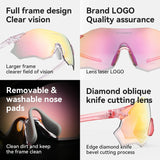 Durable Polarized Cycling Sunglasses with UV400 Protection