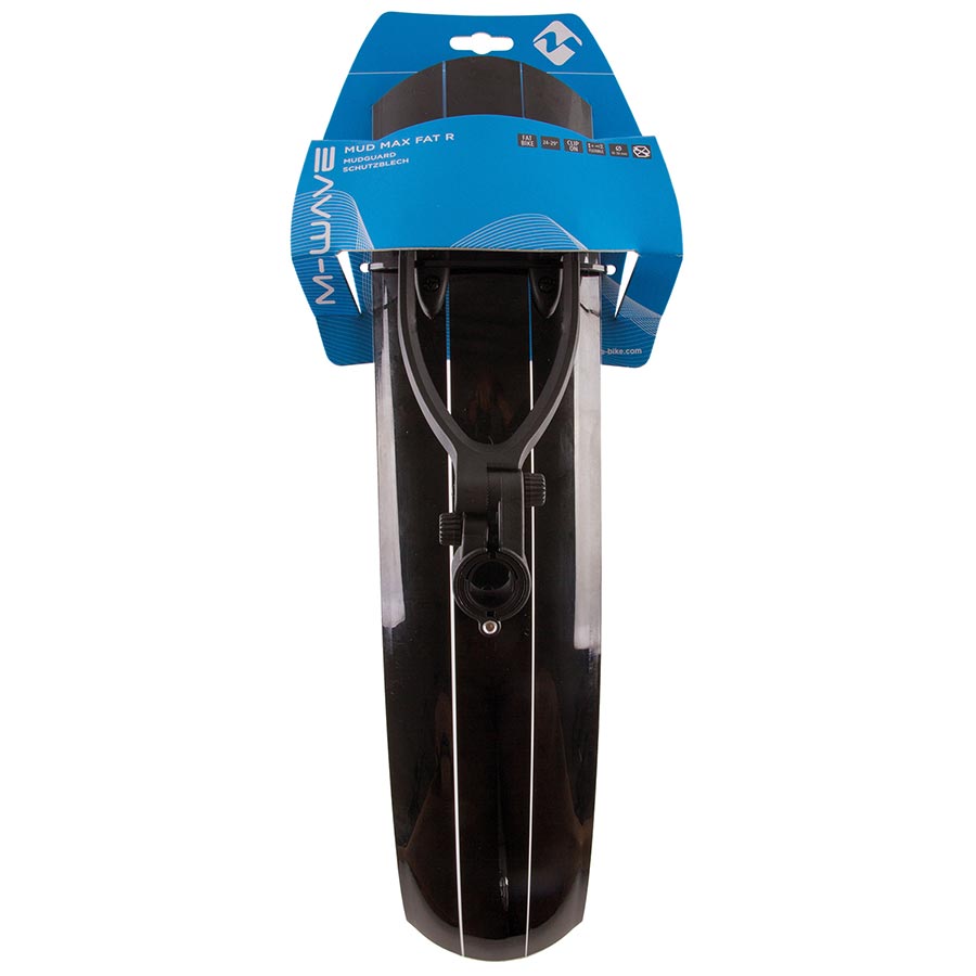 M-Wave Mud Max Fat R Rear Fender 24''-29'' Black
