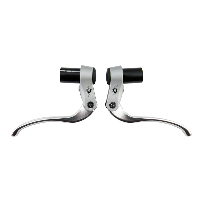 Origin8 Multi-Sport Bar End Levers Silver Pair