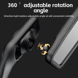 ROCKBROS HD Blast-Resistant Bike Mirror - Adjustable & Retractable