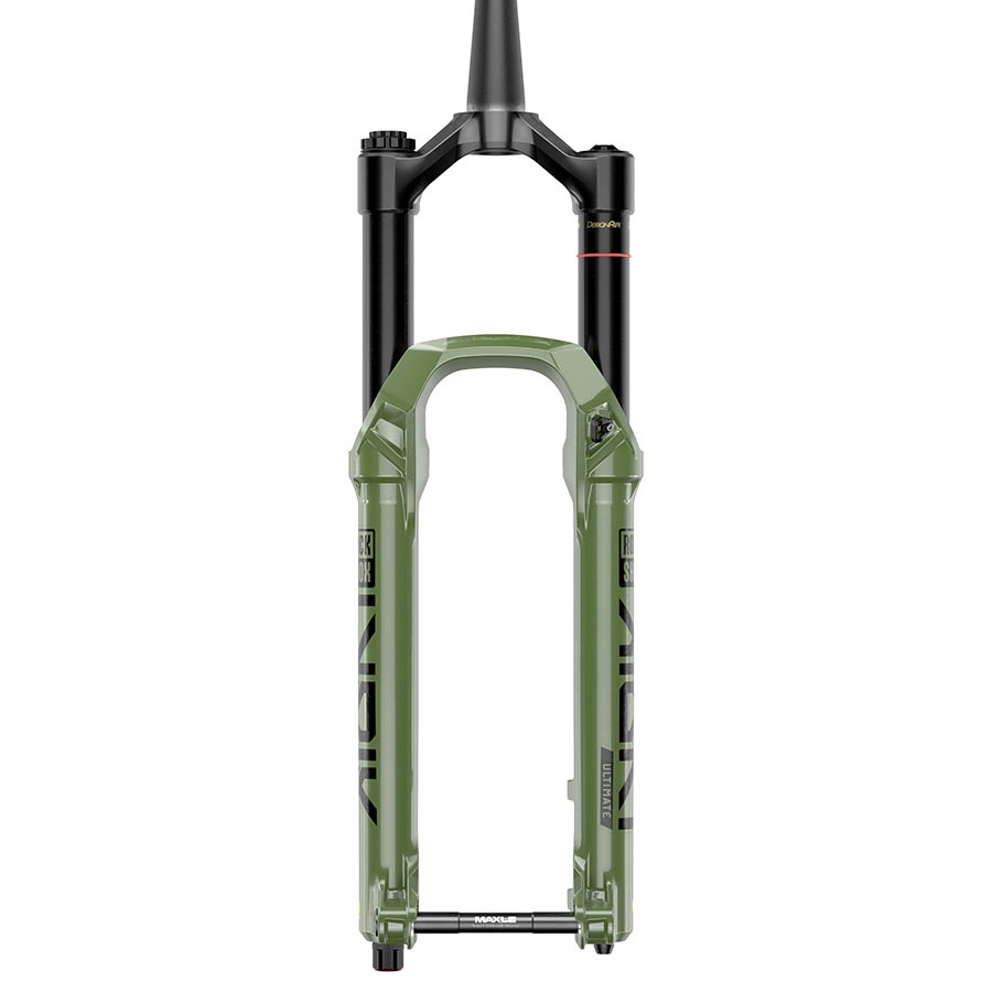 RockShox Lyrik Ultimate Charger 3 RC2 Suspension Fork - 27.5" 160 mm 15 x 110 mm 44 mm Offset Green D1