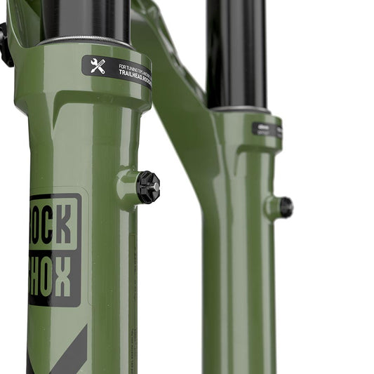 RockShox Lyrik Ultimate RC2 D1 Suspension Fork 27.5 DebonAir+ 140mm 1-1/8-1.5 15x110mm TA Rake: 37mm Green