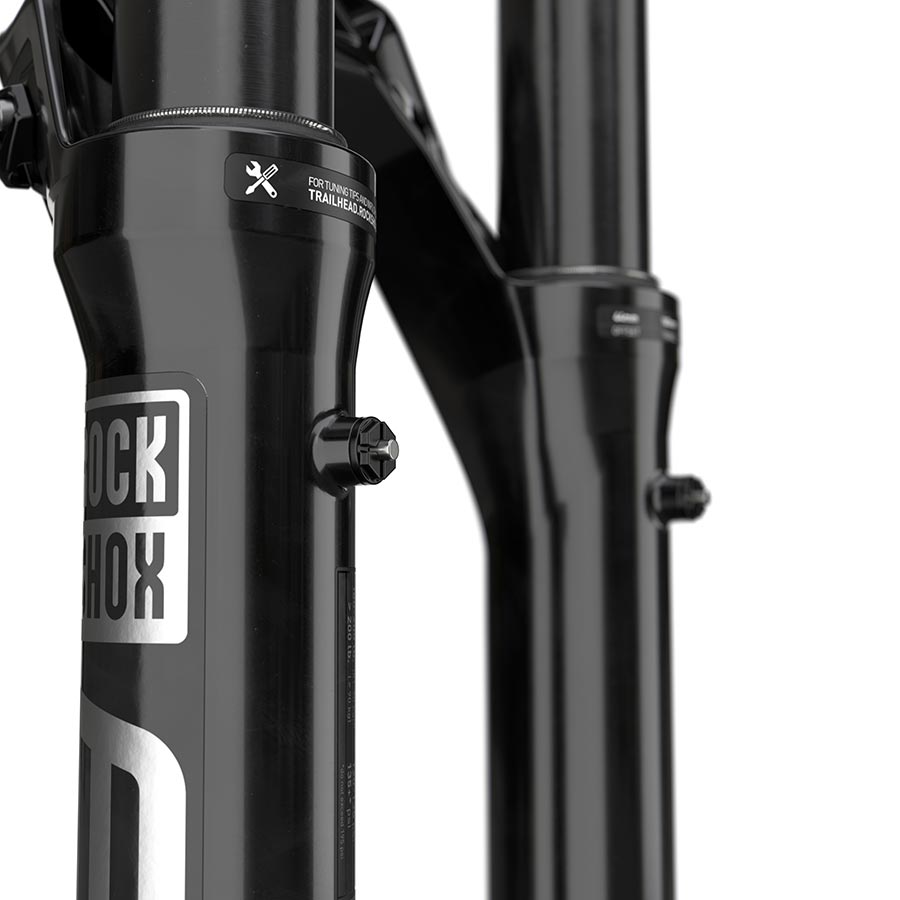 RockShox ZEB Ultimate Charger 3 RC2 Suspension Fork - 27.5" 170 mm 15 x 110 mm 44 mm Offset Gloss BLK A2