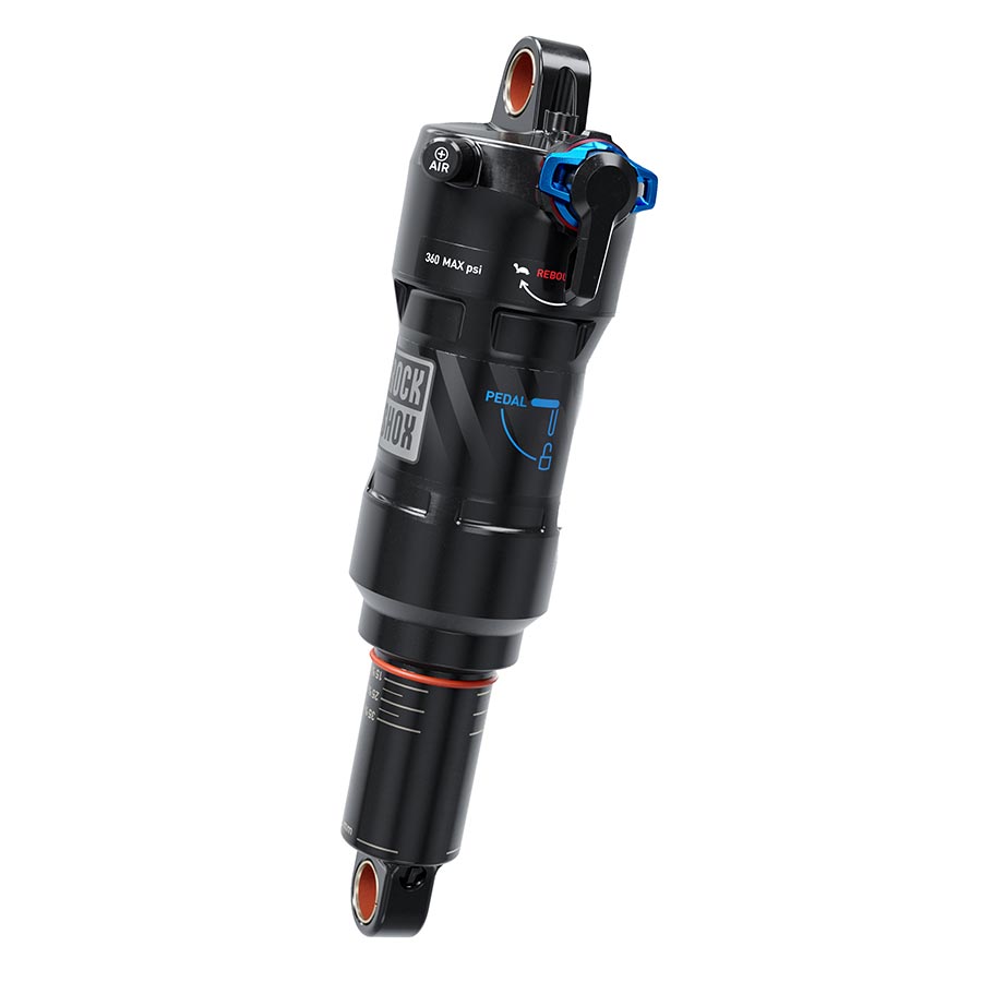 RockShox Deluxe Ultimate RCT Rear Shock - 210 x 52.5mm LinearAir 2 Tokens Reb/Low Comp 380lb L/O Force Standard C1