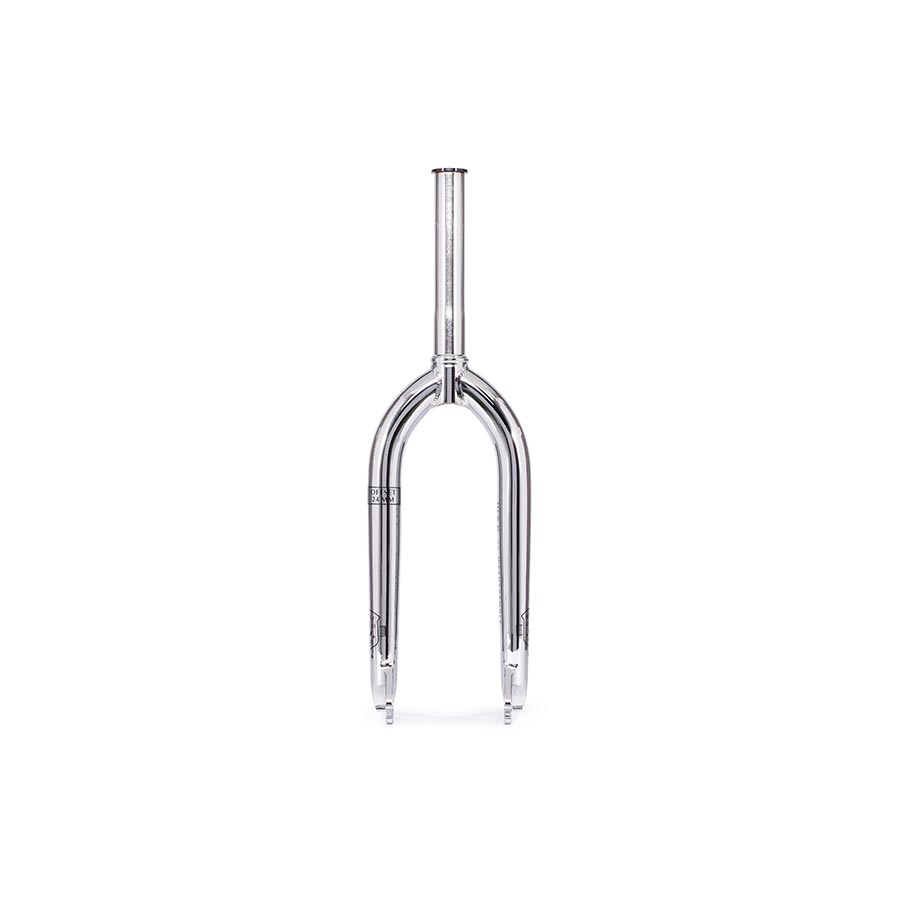 We The People Battleship BMX Fork 20 1-1/8 10x100mm Rake: 24mm Chrome