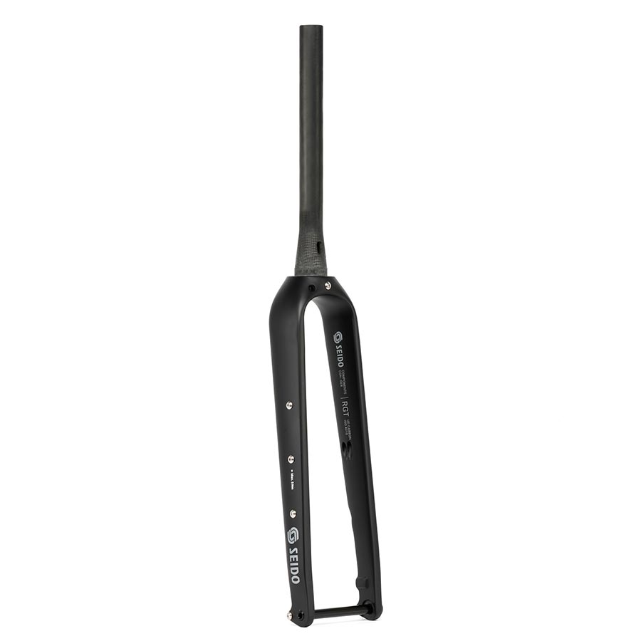 Seido RGT Fork 700C/27.5" 1-1/8-1.5 12x100mm TA Rake: 50mm Black