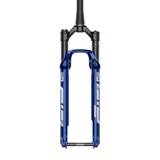 RockShox SID SL Ultimate Race Day 2 Suspension Fork - 29" 100 mm 15 x 110 mm 44 mm Offset Blue Crush 3P Crown D1