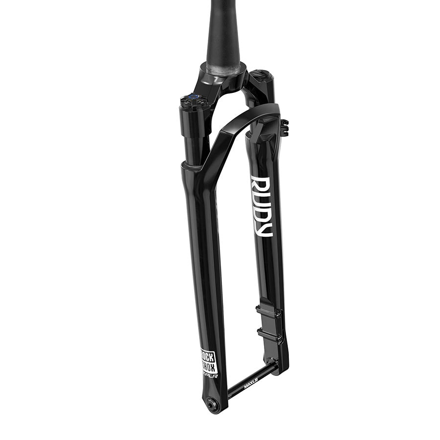 RockShox RUDY Ultimate XPLR Race Day 2 Suspension Fork - 700c 40 mm 12 x 100 mm 45 mm Offset Gloss BLK A2