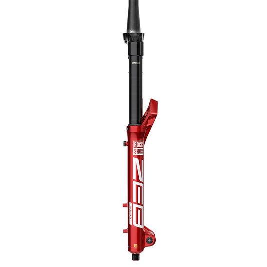 RockShox ZEB Ultimate A3 Suspension Fork 27.5 DebonAir+ W/ButterCups 190mm 1-1/8-1.5 15x110mm TA Rake: 44mm Red