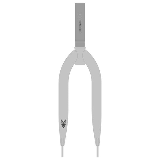 Eclat Jackal Zero Rigid Fork 20 1-1/8 Rake: 0mm Clear