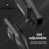 ROCKBROS HD Blast-Resistant Bike Mirror - Adjustable & Retractable