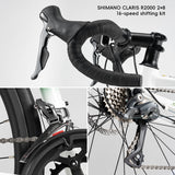 Spin-W2M Aluminum Road Bike