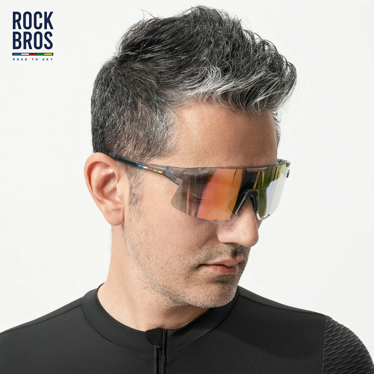 ROCKBROS ROAD TO SKY BOUNDLESS Photochromic Cycling Sports Sunglasses