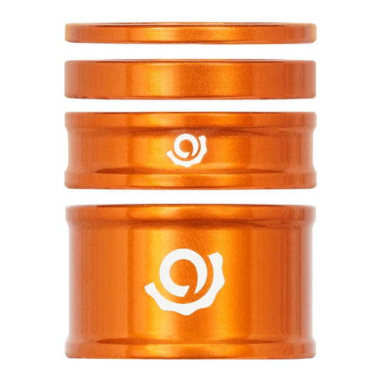 Industry Nine Headset Combo Spacer Kit 1-1/8" Set/4 Orange