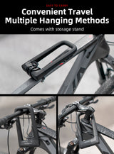 ROCKBROS Motorcycle Bicycle U-Lock Anti-Theft Thickened MTB Bike Lock Alloy Steel 3 Keys