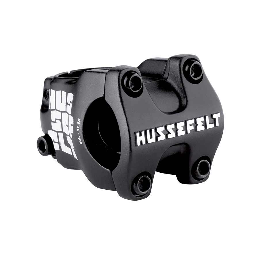 TruVativ Hussefelt Stem - 60mm 31.8 Clamp +/-0 1 1/8" Aluminum Black