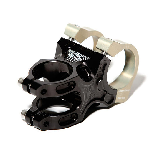 Renthal Apex Stem - 50mm 31.8 Clamp +/-6 1 1/8" Aluminum Black/Gold