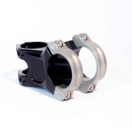 Renthal Apex 35 Stem - 60mm 35 Clamp +/-6 1 1/8" Aluminum Black/Gold