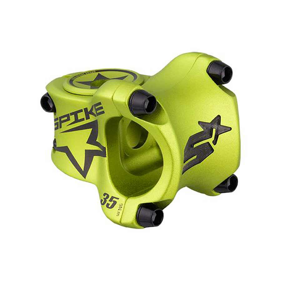 Spank SPIKE Race 2 Stem Diameter: 31.8mm Length: 35mm Steerer: 1-1/8'' 0° Green