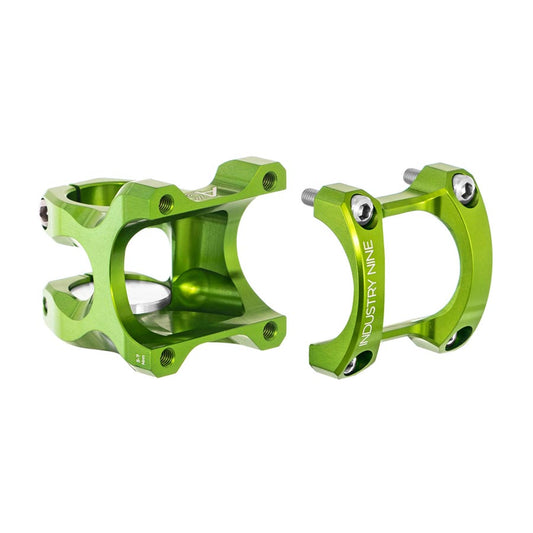 Industry Nine A35 Stem - 32mm 35 Clamp +/-9 1 1/8" Aluminum Lime