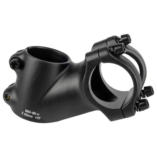 M-Wave ST-M3.2 Stem Diameter: 31.8mm Length: 60mm Steerer: 1-1/8 35° Black