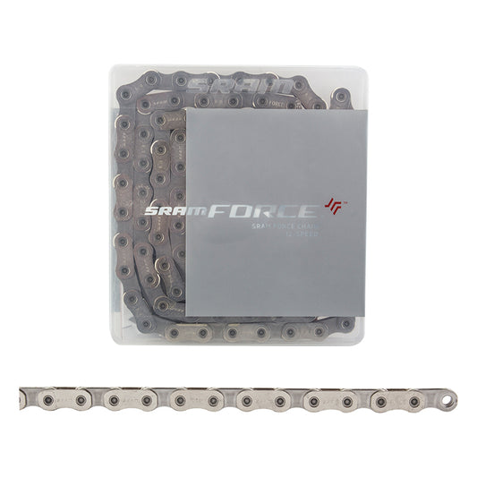 SRAM Force AXS Chain - 12-Speed 114 Links Flattop Silver