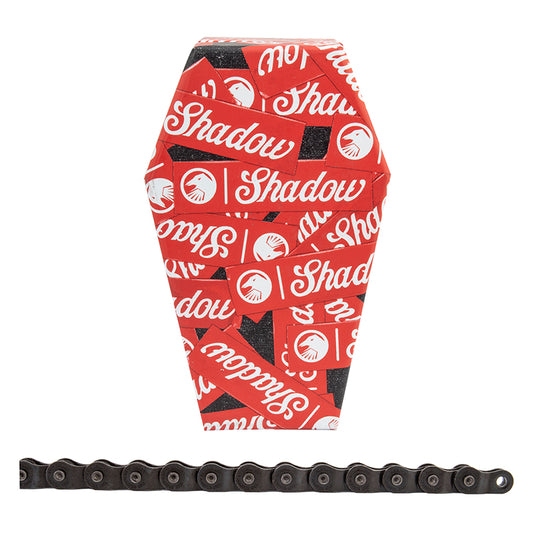 The Shadow Conspiracy Interlock V2 Race Chain - Single Speed 3/32" 98 Links Half Link Chain BLK