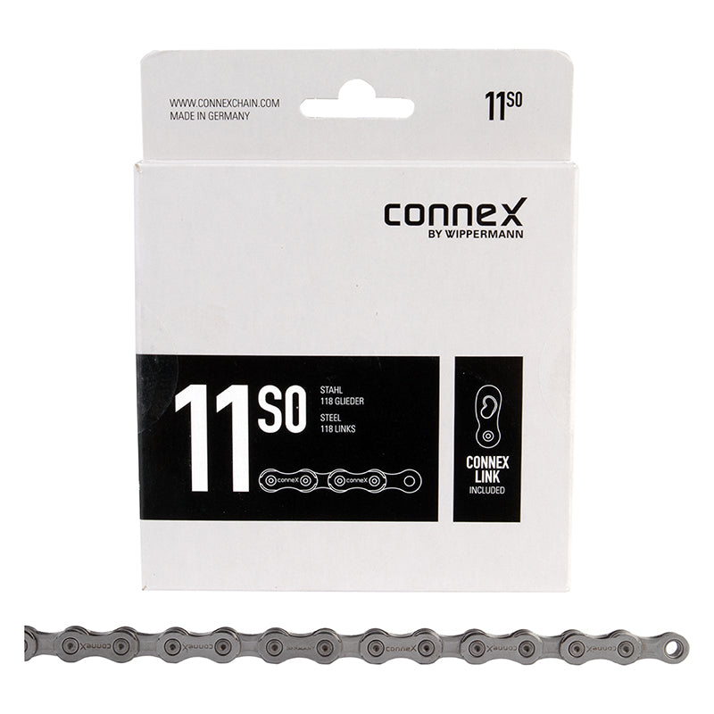 Connex 11s0 11sp Chain 11/128" Silver